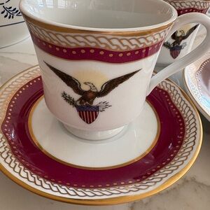Lincoln tea/coffee cups and saucer
